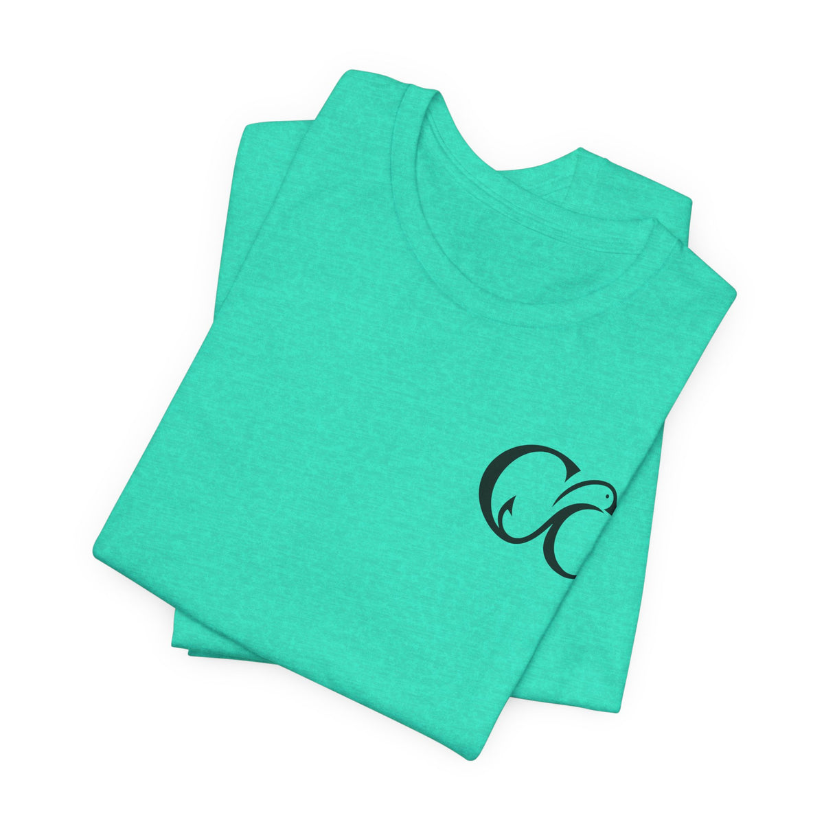 Cupped & Committed Outdoors Tee — Duck Logo Fishing & Waterfowl Shirt