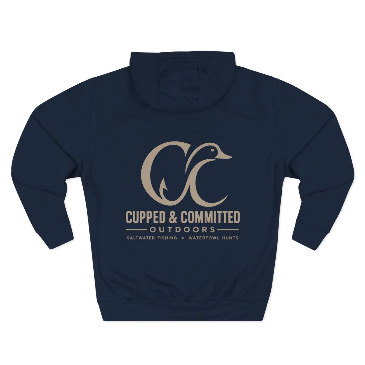 Hoodie — Cupped & Committed Outdoors Logo Pullover