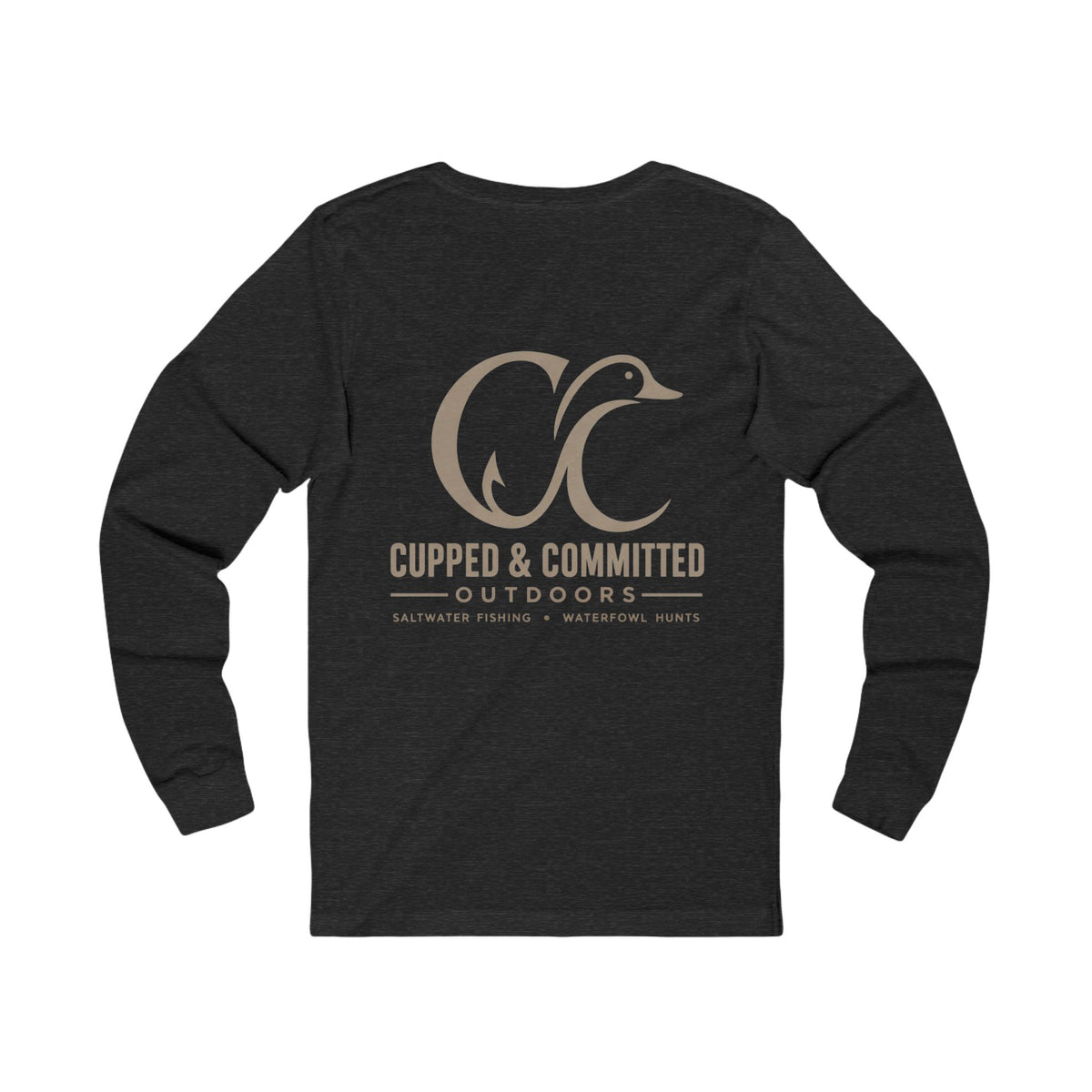 Cupped & Committed Duck Logo Long Sleeve Tee