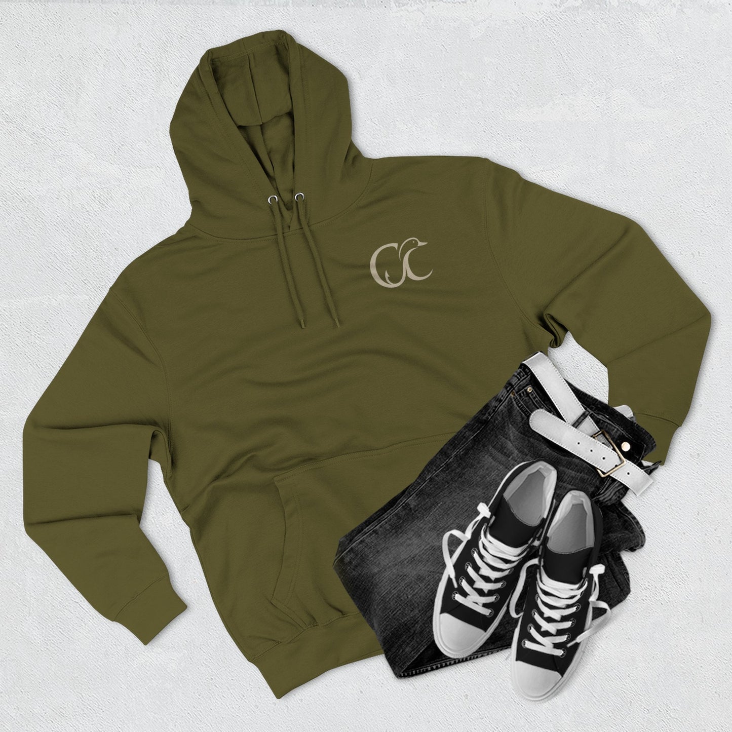 Hoodie — Cupped & Committed Outdoors Logo Pullover