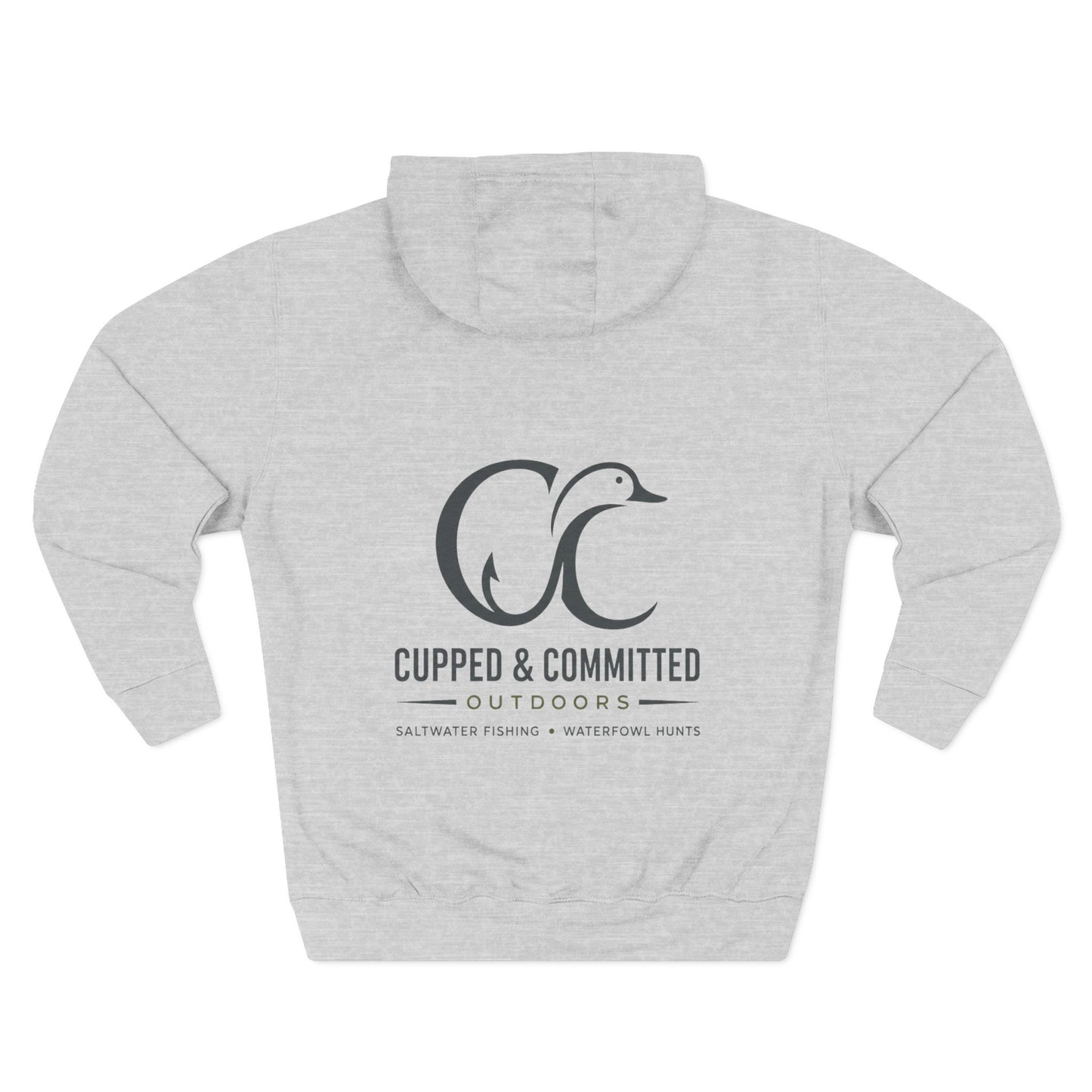 Hoodie — Cupped & Committed Outdoors Logo Pullover