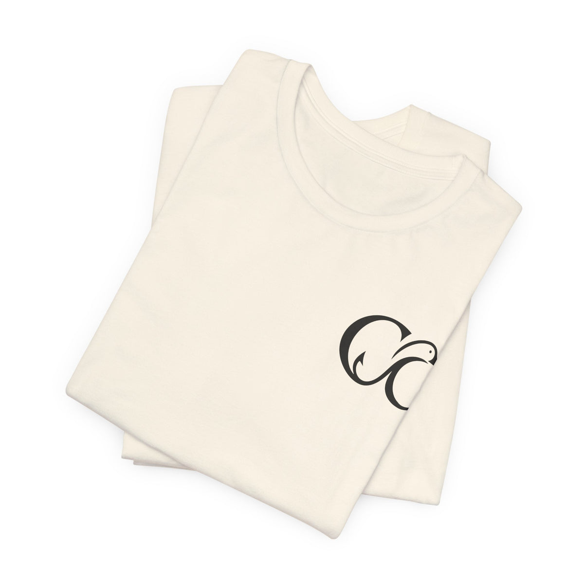 Cupped & Committed Outdoors Tee — Duck Logo Fishing & Waterfowl Shirt