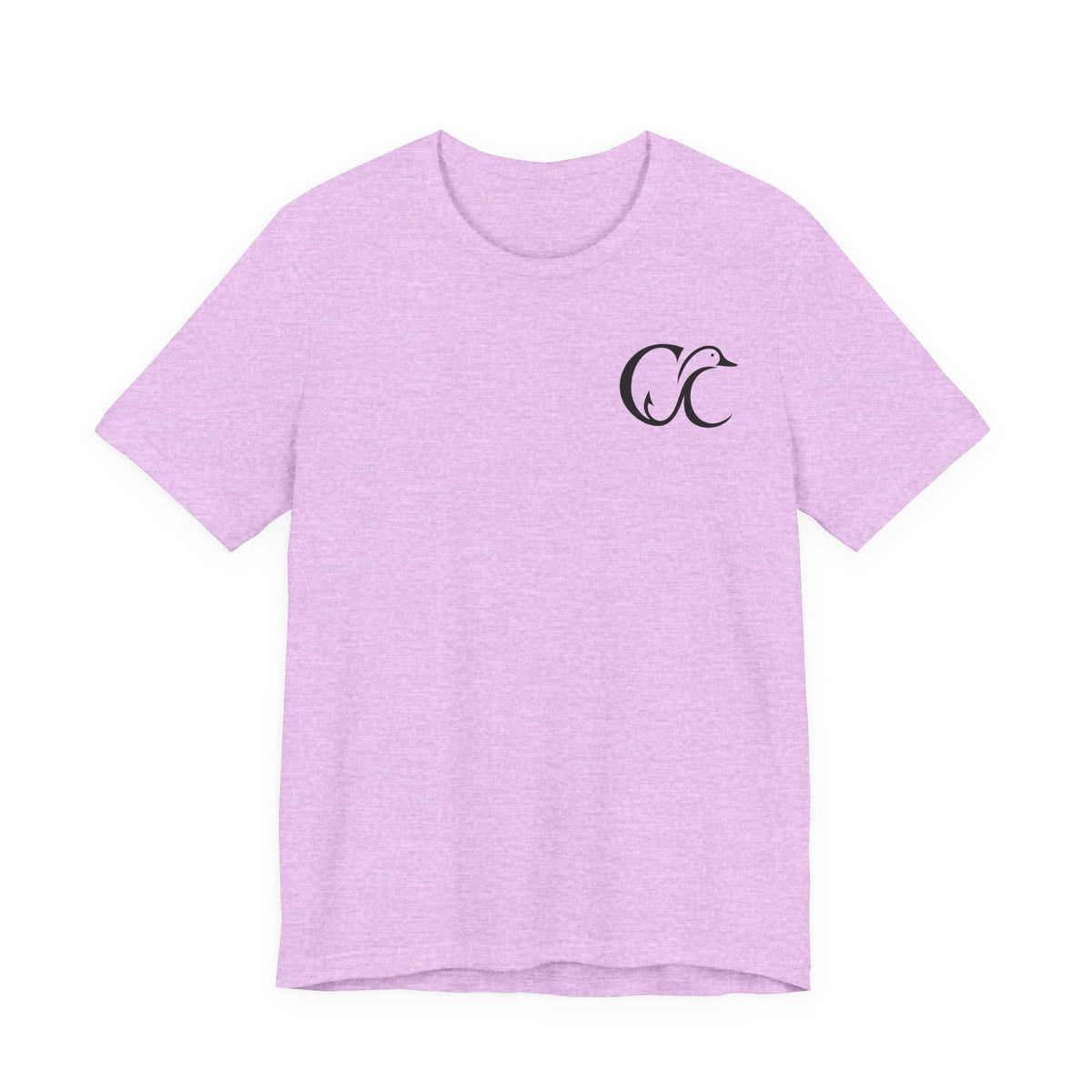 Cupped & Committed Outdoors Tee — Duck Logo Fishing & Waterfowl Shirt