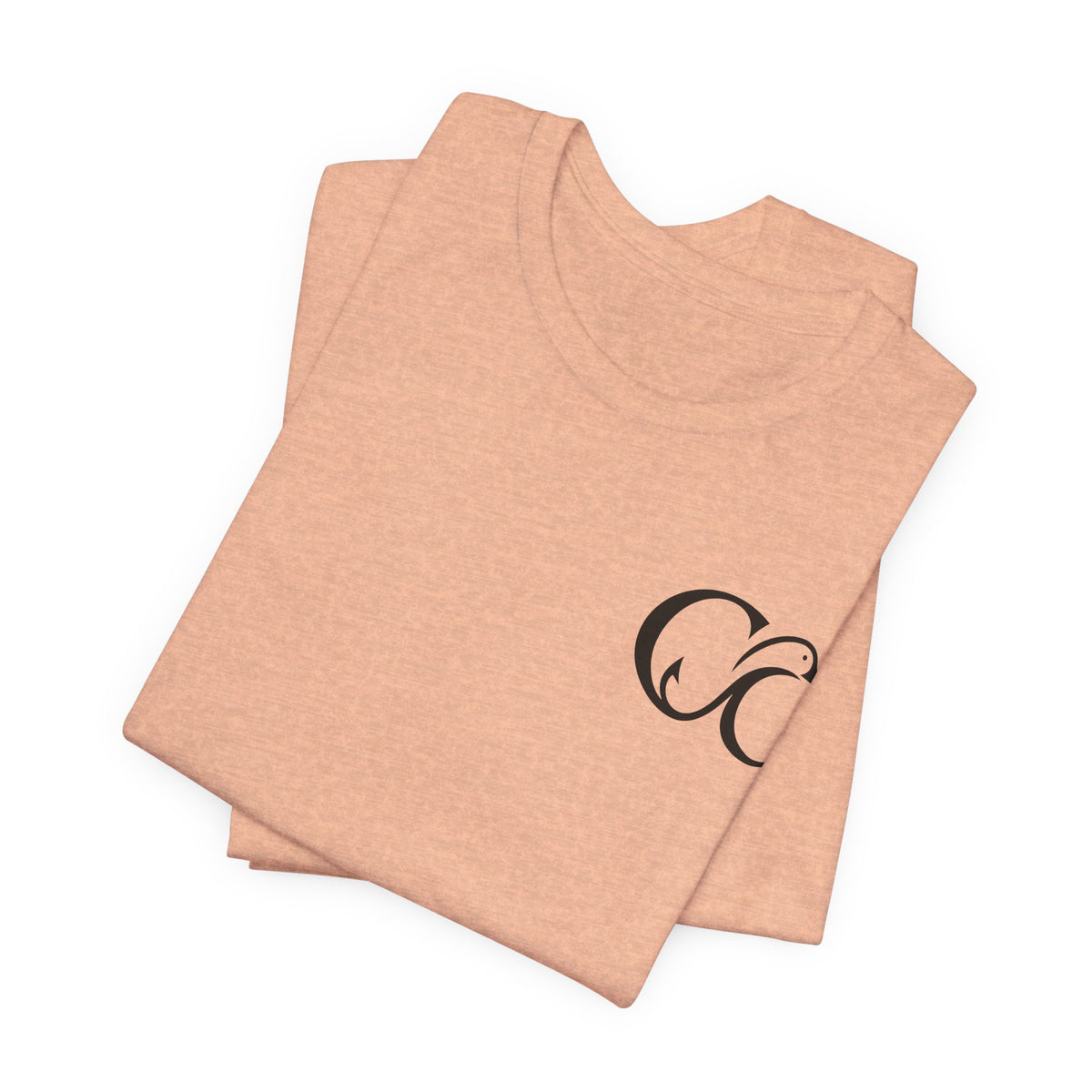 Cupped & Committed Outdoors Tee — Duck Logo Fishing & Waterfowl Shirt