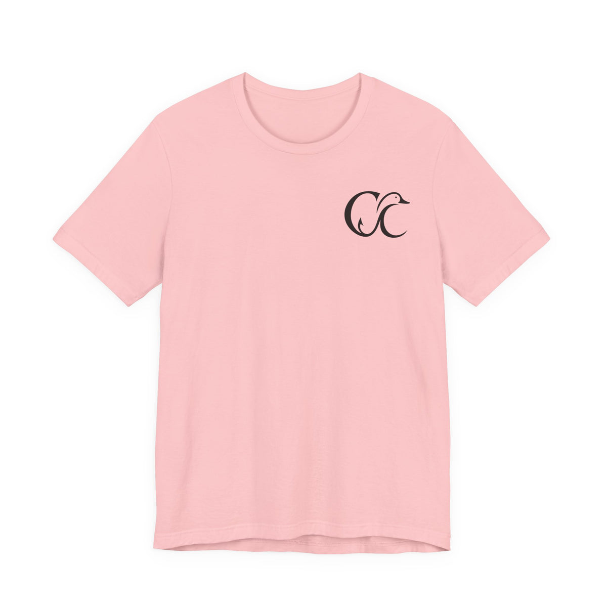 Cupped & Committed Outdoors Tee — Duck Logo Fishing & Waterfowl Shirt