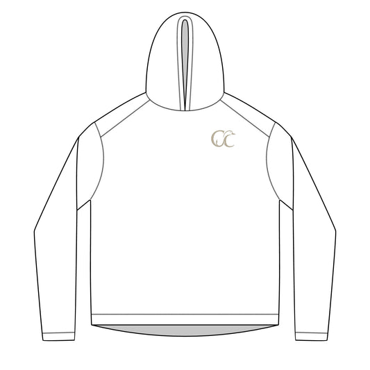 Hoodie — Cupped & Committed Outdoors Solar Fish Logo