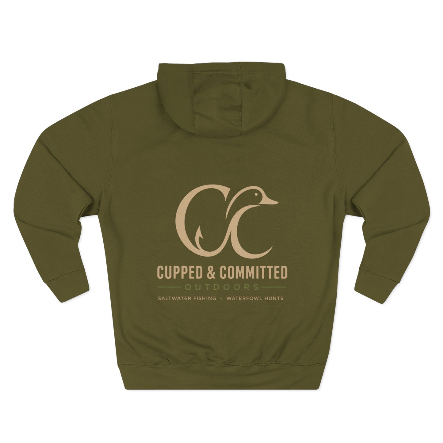 Hoodie — Cupped & Committed Outdoors Logo Pullover