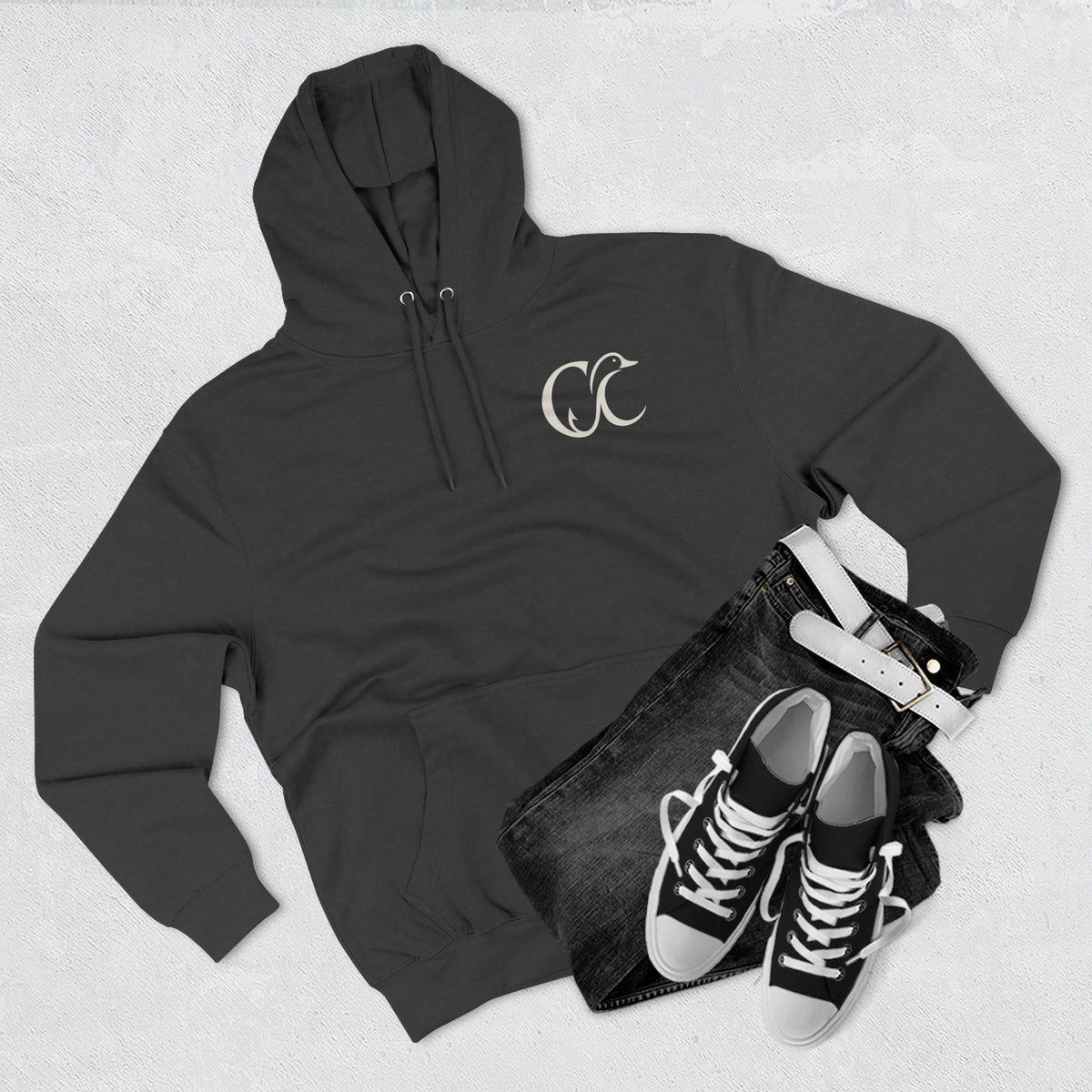 Hoodie — Cupped & Committed Outdoors Logo Pullover