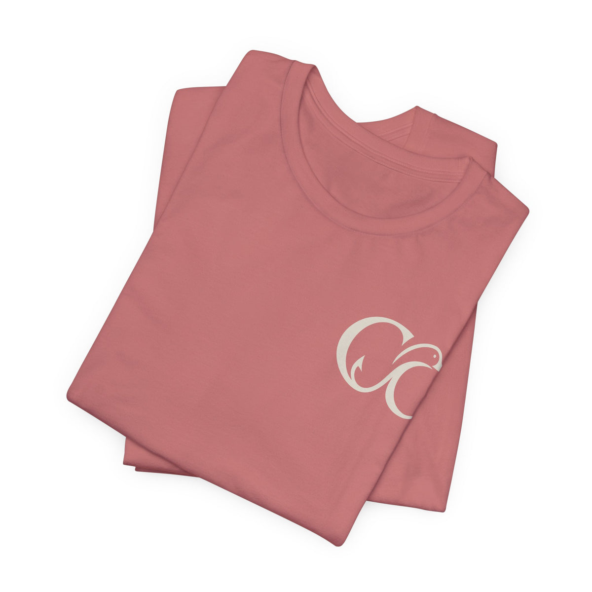 Cupped & Committed Outdoors Tee — Duck Logo Fishing & Waterfowl Shirt