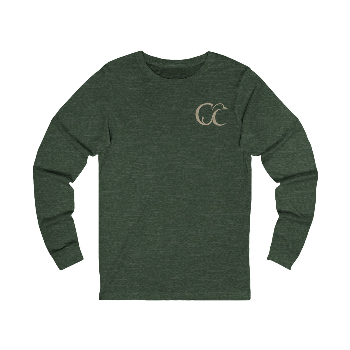 Cupped & Committed Duck Logo Long Sleeve Tee