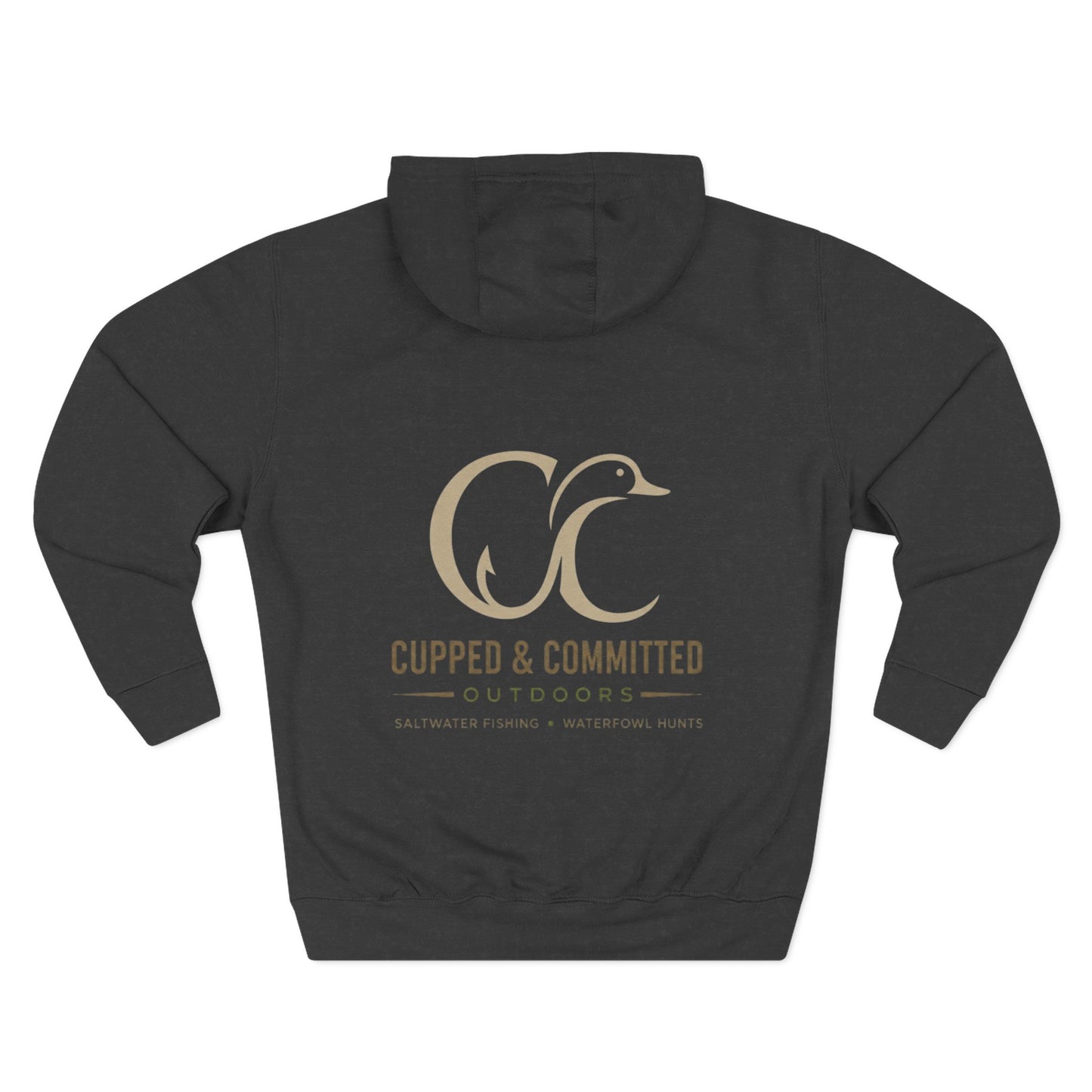 Hoodie — Cupped & Committed Outdoors Logo Pullover
