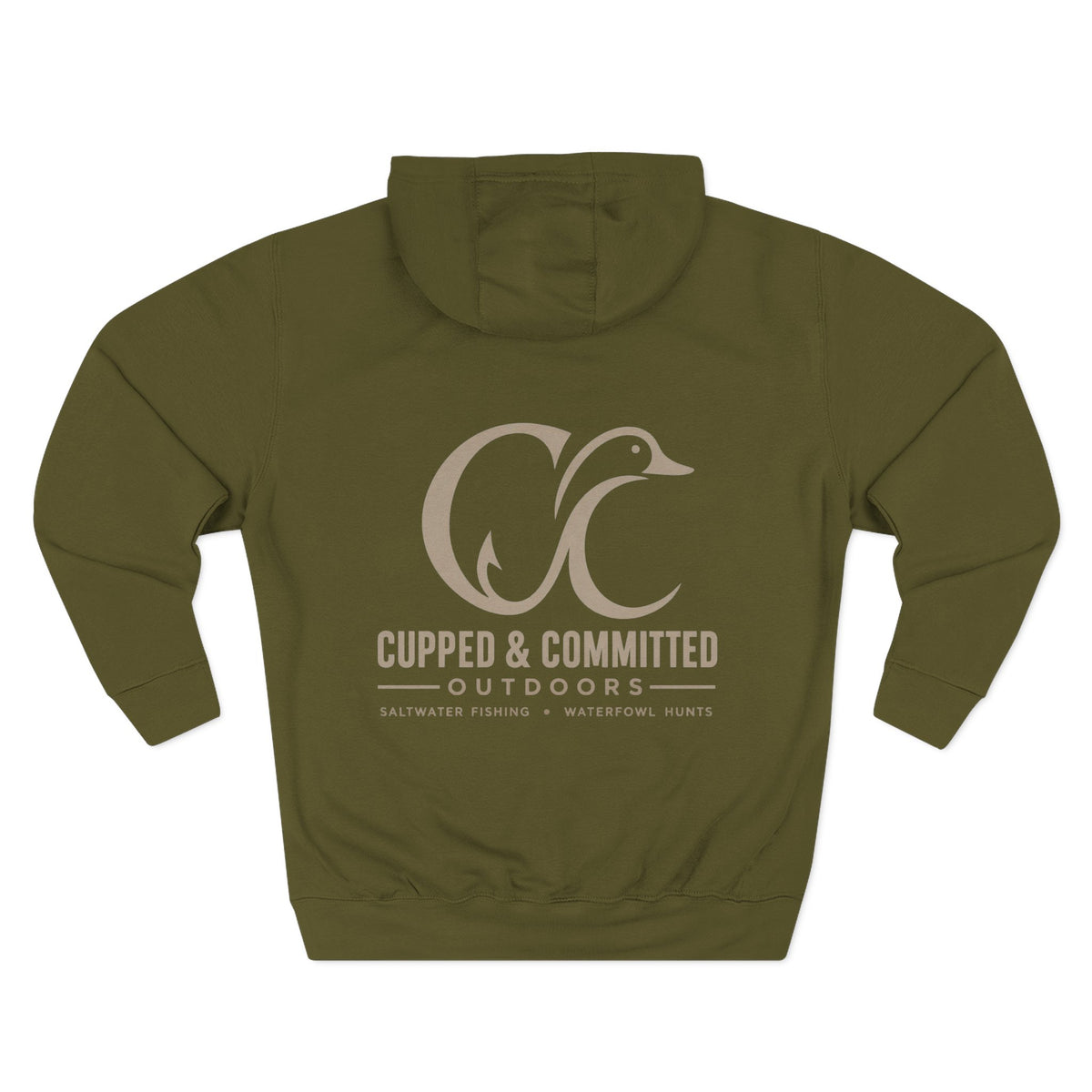 Hoodie — Cupped & Committed Outdoors Logo Pullover
