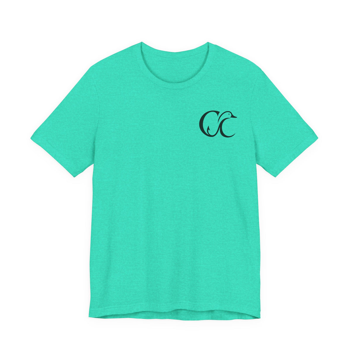 Cupped & Committed Outdoors Tee — Duck Logo Fishing & Waterfowl Shirt