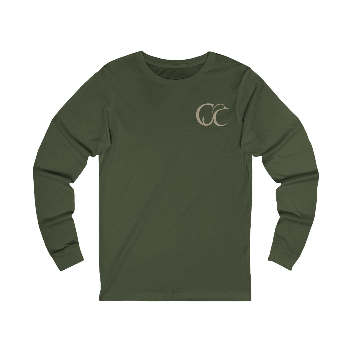 Cupped & Committed Duck Logo Long Sleeve Tee